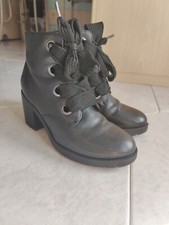 Stivaletti Con Tacchetto Simil