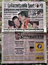Gazzetta dello Sport 30 7 luglio 07 2001 ARMSTRONG TOUR VARENNE RECORD BOGGIATTO