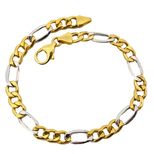 Bracciale figarokette 333 - bracciale, 8k