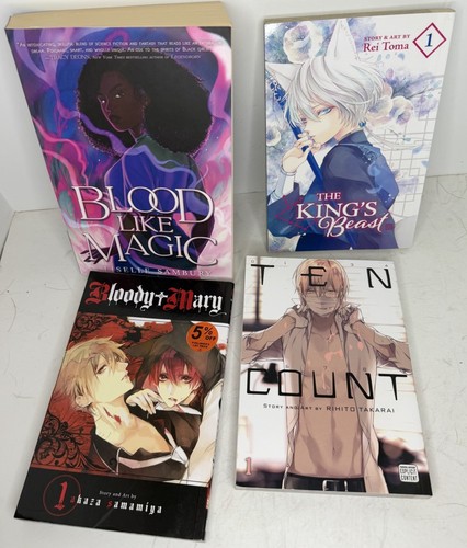 Lotto libri manga bloody - lotto, 4