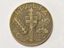 MONETA 10 CENTESIMI SPIGA