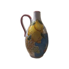 Bottiglia vuota di limoncello di Amalfi/Positano Italia. Splendidamente dipinto a mano