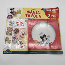 PRIMA USCITA N°1 PIATTO DI TOPOLINO E PAPERINO MAGIA A TAVOLA DISNEY 2025
