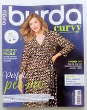 Burda Curvy autunno/inverno 2019 + cartamodelli: abiti sagomati, shirt in jersey