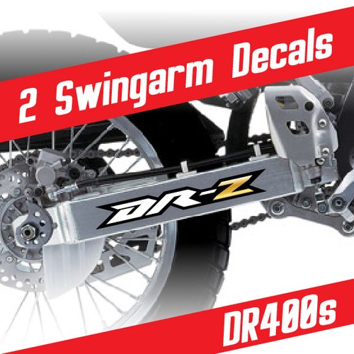 Drz 400 decals stickers gold - 400,