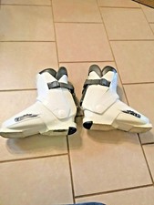 Scarponi da sci Caber CL32 vintage donna bianco e grigio 25,5 con anime di ricambio 