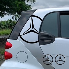 Adesivi Stickers Mercedes Smart Stelle montanti portiere Auto Tuning Sport