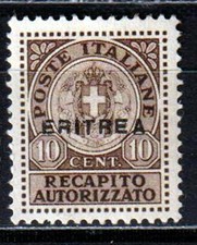 KINGDOM Colonies Eritrea 1939