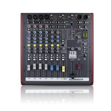 Allen & Heath ZED60-10FX Mixer multiuso con FX x suono e registrazione dal vivo.