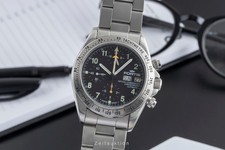 Orologio Uomo Fortis Cosmonauts Cronografo Lemania 5100 Acciaio Ref. 602.10.142 B&P