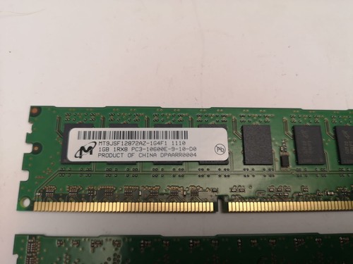Micron 1gb 1rx8 pc3 10600e - 1rx8, pc3-10600e