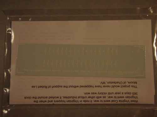 Decalcomanie stencil repack