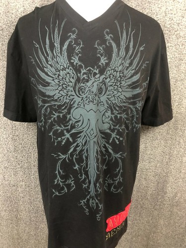 Shirt mek denim uomo nera - t-shirt,