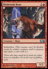 MTG 4x BLADETUSK BOAR EXC -