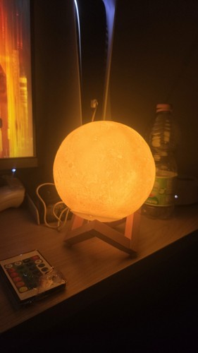 Lampada luna led - lampada, globo