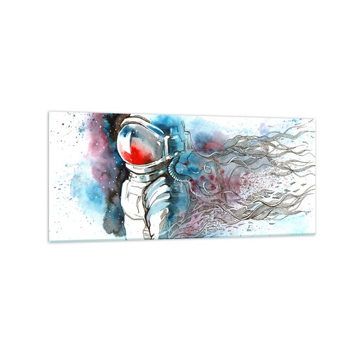 Quadro vetro 120x50cm - su,