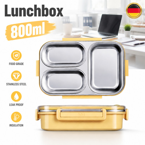 Lunchbox bento box acciaio - lunchbox,