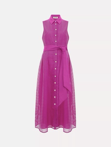 Abito camicia texturizzato - abito,