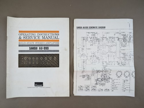 Sansui 999 amplificatore - au-999,