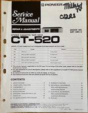PIONEER CT-520 STEREO CASSETTE