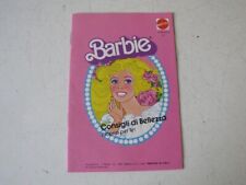 libretto Barbie- consigli di bellezza - Mattel 