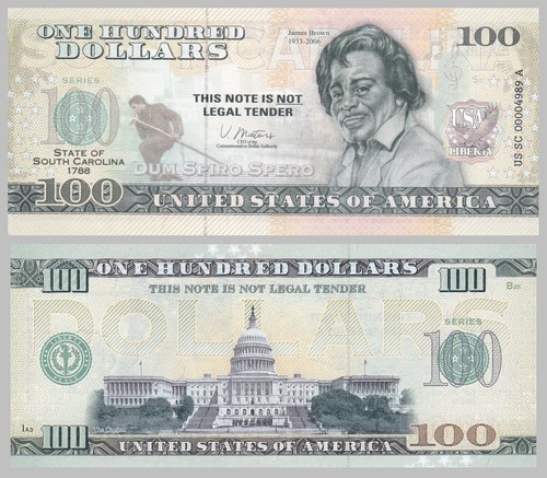 Usa 100 dollari souvenirschein - usa,