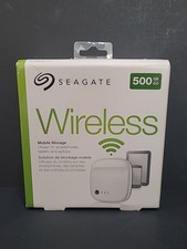 Seagate Wireless Mobile Storage 500 GB - Disco rigido portatile WiFi (bianco) sigillato