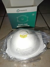 20 Mascherine FFP3 Certificate CE (DPI) Protettive con 5 Strati e  Valvola