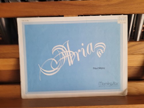 Paul manz aria organo - *,