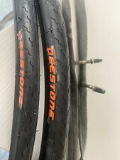 2 Copertoni Corsa Deestone 700x23c NERO + 2 CAMERE deestone