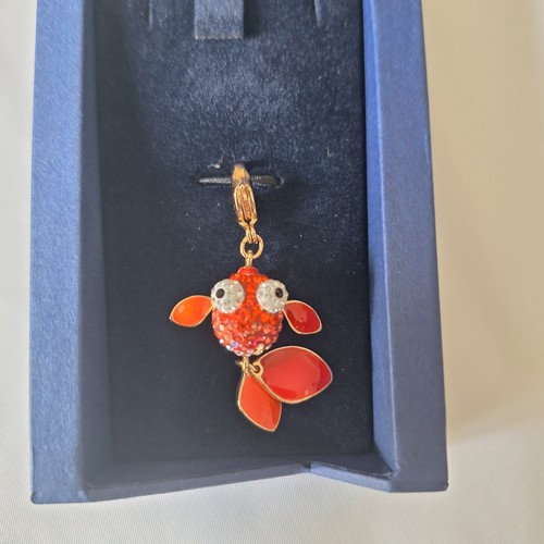Charm pesce swarovski - pesce,