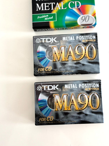 Tdk maxell cassette vuote - tdk/maxell, ma90
