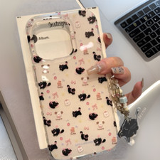 Custodia iPhone gatto cartone