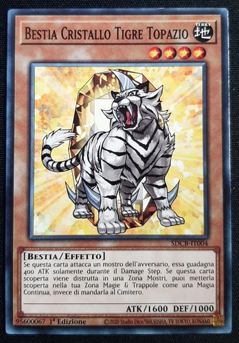 Bestia cristallo tigre topazio - cristallo,