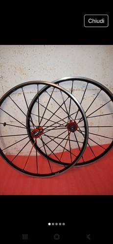 Ruote bici corsa usate - ruote,