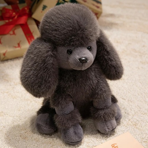 Peluche cane barboncino nero