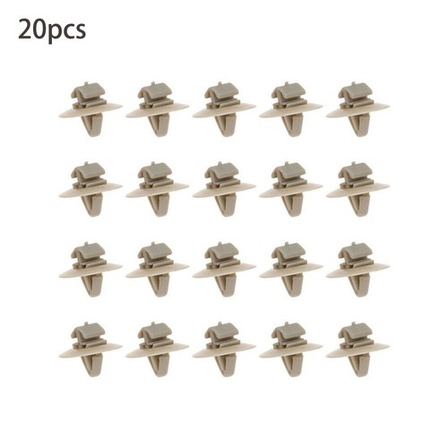 20pcs clip durevole grigio - clip,
