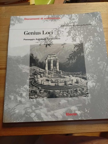 Genius loci paesaggio ambiente - genius,