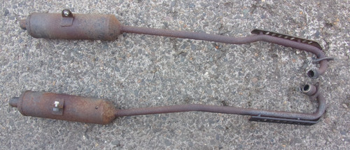 Tubo scarico doppio quad - tubo,