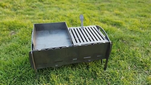 Barbecue acciaio inox 3mm - inox,