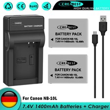 2x NB-10L batteria e