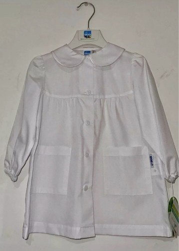 Grembiule asilo bianco bimba - asilo,