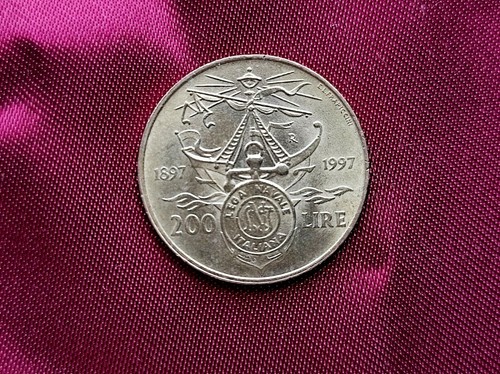 Moneta 200 lire 1997 - lire,