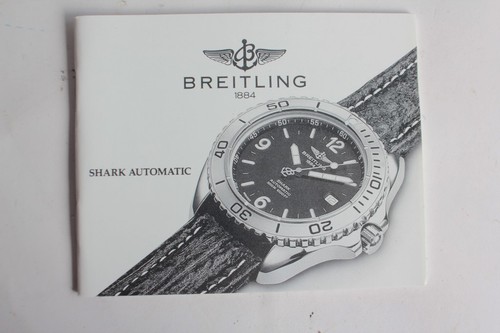 Breitling livret notice montre - breitling,