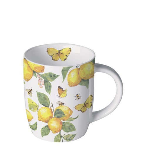 Tazza con limoni - con,