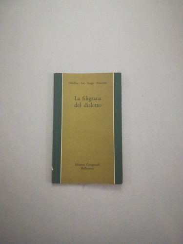 Filigrana del dialetto - dialetto,