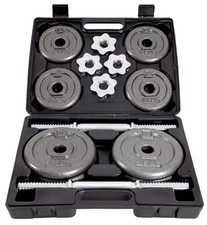 Kit manubri LiveUp 20 kg