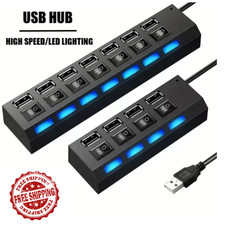 HUB USB 2.0 4/7 PORTE