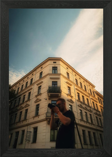 Fotografia urbana tramonto