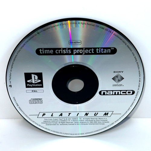 Time crisis project titan - crisis, ps1